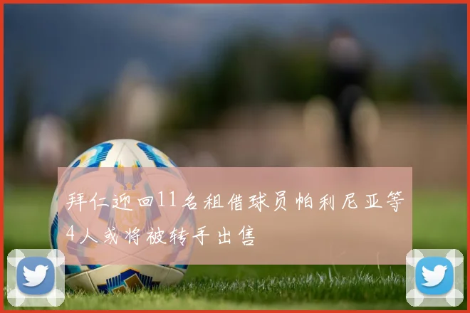 拜仁迎回11名租借球员帕利尼亚等4人或将被转手出售